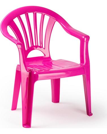 PLASTICFORTE SILLA INFANTIL DE EXTERIOR EN POLIPROPILENO MULTICOLOR