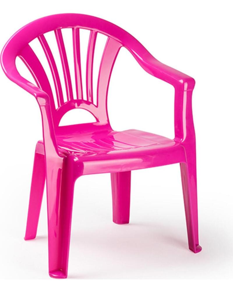 PLASTICFORTE SILLA INFANTIL DE EXTERIOR EN POLIPROPILENO MULTICOLOR
