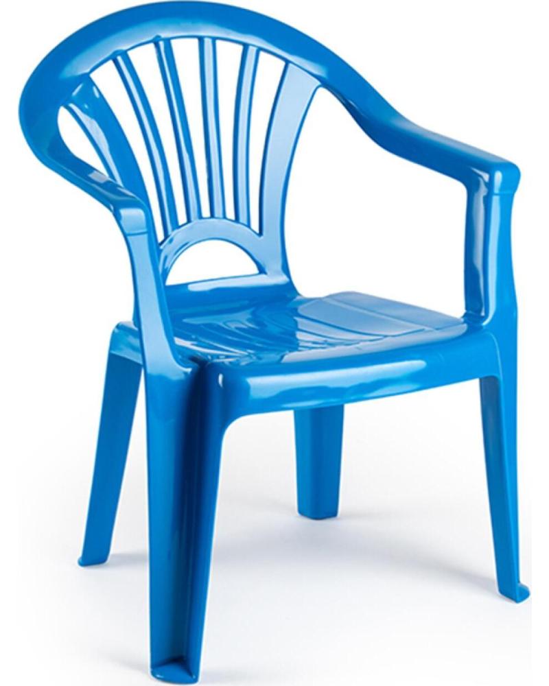 PLASTICFORTE SILLA DE EXTERIOR FIJA EN RESINA MULTICOLOR