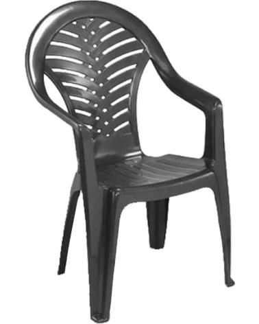 PROGARDEN PROGARDEN SILLA DE RESINA CON REPOSABRAZOS PARA EXTERIOR MULTICOLOR