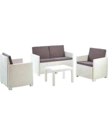 PROGARDEN CONJUNTO DE MOBILIARIO DE EXTERIOR PROGARDEN MULTICOLOR
