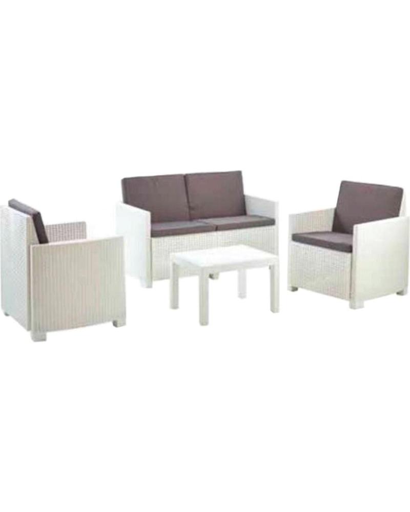 PROGARDEN CONJUNTO DE MOBILIARIO DE EXTERIOR PROGARDEN MULTICOLOR