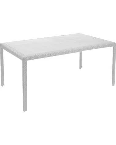 PROGARDEN MESA DE EXTERIOR FIXA ESTILO MINIMALISTA MULTICOLOR