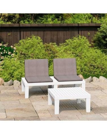 PROGARDEN CONJUNTO DE JARDIM PROGARDEN COM MESA E CADEIRAS MULTICOLOR