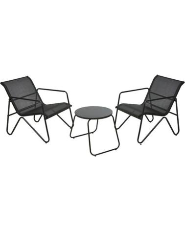 PROGARDEN CONJUNTO DE MOBILIARIO DE EXTERIOR 3 PIEZAS PROGARDEN MULTICOLOR