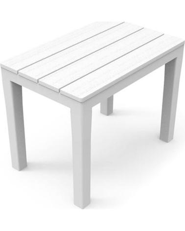 PROGARDEN MESA AUXILIAR FIJA DE EXTERIOR EN POLIPROPILENO MULTICOLOR