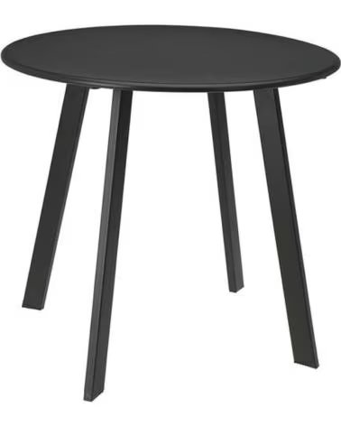 PROGARDEN TAVOLINO ROTONDO MINIMALISTA IN METALLO MULTICOLOR