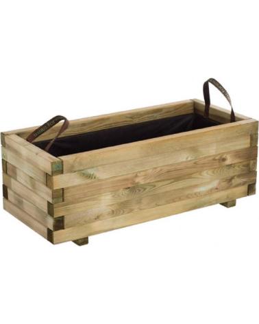CERLAND JARDINERA CERLAND DE MADERA CON ASAS METÁLICAS MULTICOLOR