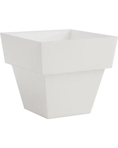 PLASTIKEN MACETA CUADRADA PLASTIKEN PARA JARDINERÍA MULTICOLOR