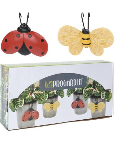 PROGARDEN SET DECORATIVO DE JARDÍN CON INSECTOS MULTICOLOR