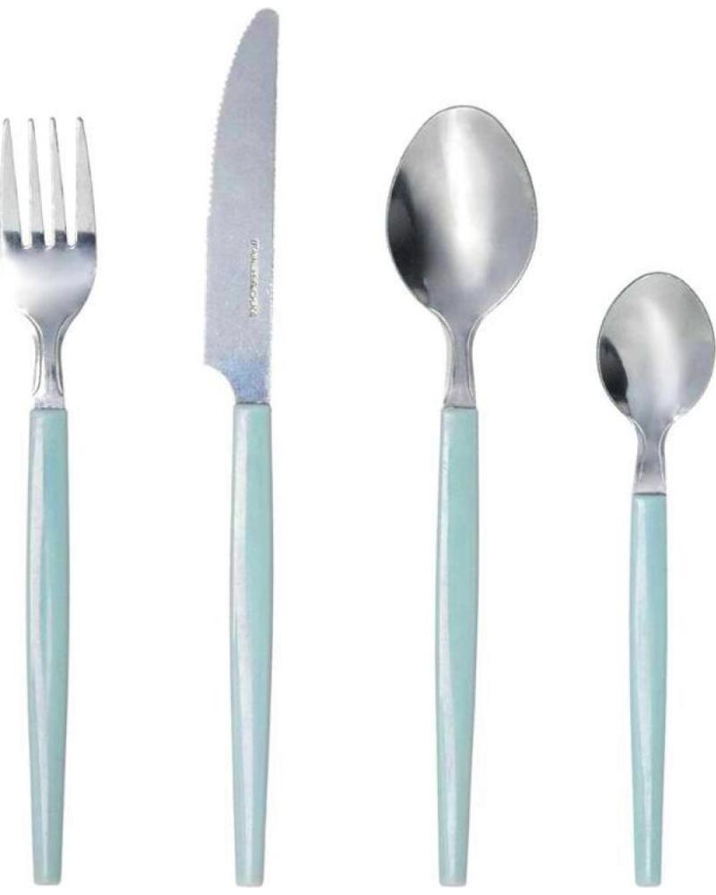 QUID SET DE CUBIERTOS QUID DISEÑO CONTEMPORÁNEO MULTICOLOR