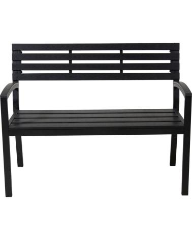 PROGARDEN BANCO DE JARDÍN ESTILO CLÁSICO EN METAL MULTICOLOR