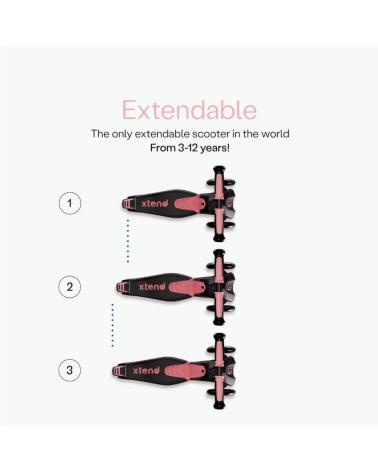 JOY KIDS PATINETE EVOLUTIVO SMARTRIKE XTEND ST1306 ROSA OSCURO