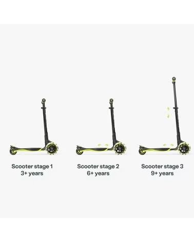 JOY KIDS TROTTINETTE SMARTRIKE XTEND ST1202 LIME VERDE CLARO