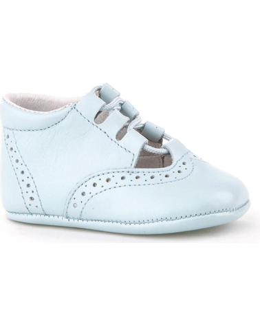 Scarpe per Bambina e Bambino ANGELITOS ZAPATO PATUCO PIEL 256 CELESTE