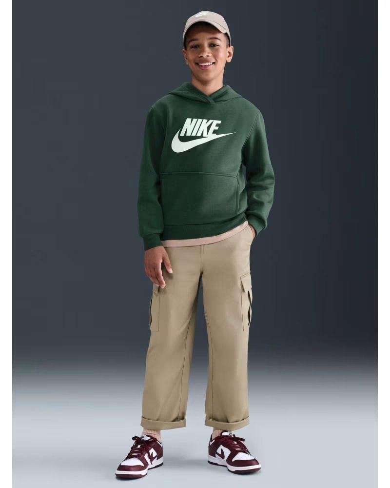 NIKE HOODIE WITH PRINTED LOGO FD2988-382 MENTA