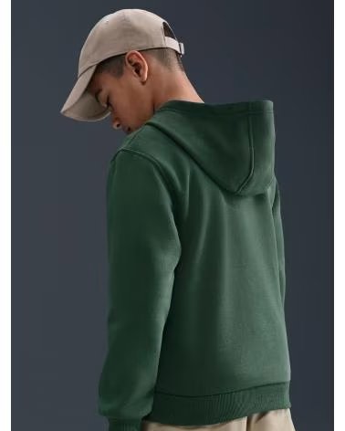 NIKE HOODIE WITH PRINTED LOGO FD2988-382 MENTA