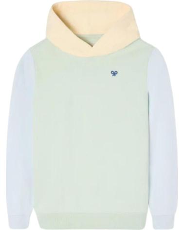 SILBON SUDADERA CON CAPUCHA Y ESTAMPADO DE TENIS VERDE
