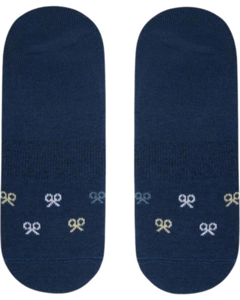 SILBON CALCETINES INVISIBLES CON ESTAMPADO DE LOGO CORAL