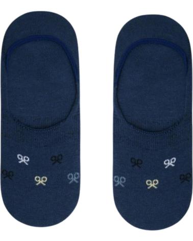SILBON CALCETINES INVISIBLES CON ESTAMPADO DE LOGO CORAL