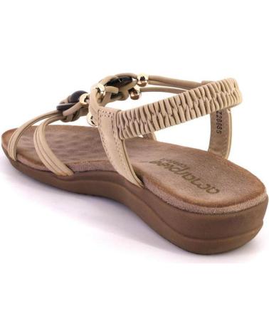 AMARPIES 28685 SANDALIAS DE MUJER BEIGE