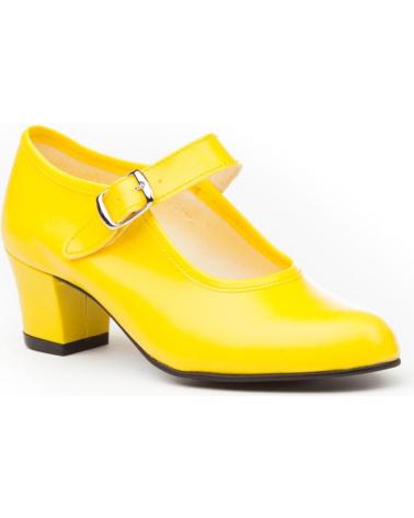 Shuhe ferse für Damen und Mädchen ANGELITOS ZAPATO FLAMENCA 302 AMARILLO