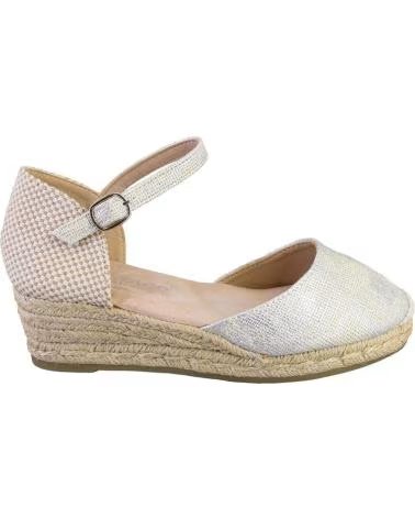 AMARPIES 26483 ALPARGATAS DE MUJER PLATA