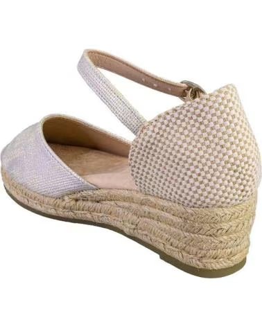 AMARPIES 26483 ALPARGATAS DE MUJER PLATA
