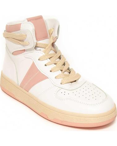 MONTEVITA ZAPATILLAS URBANAS DE CAÑA ALTA MONTEVITA NIKIE3 WHITE