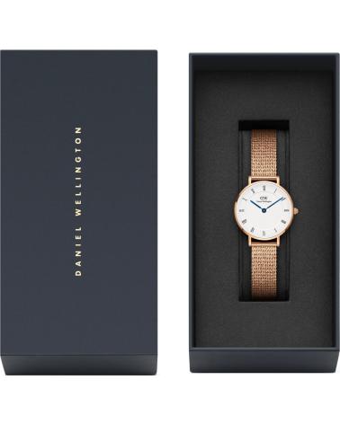 DANIEL WELLINGTON RELOJ ANALÓGICO CON CORREA DE MALLA DW00100681 ROSA