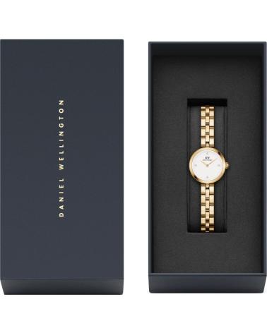 DANIEL WELLINGTON RELOJ DW00100715 CON BRAZALETE DE ESLABONES DORADO