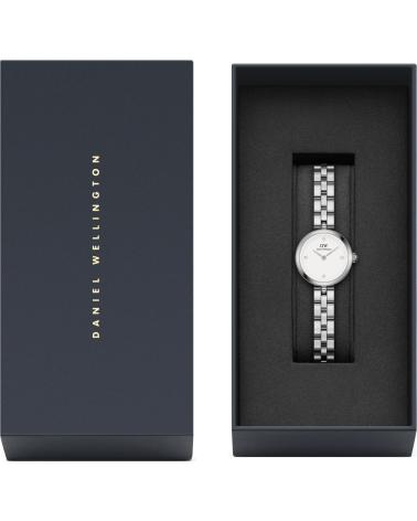 DANIEL WELLINGTON RELOJ DW00100716 MINIMALISTA DE ACERO GRIS