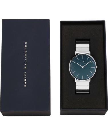 DANIEL WELLINGTON RELOJ DW00100776 MINIMALISTA CON CORREA DE ACERO GRIS