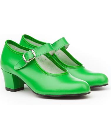 Shuhe ferse für Damen und Mädchen ANGELITOS ZAPATO FLAMENCA 302 VERDE