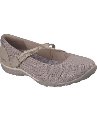 SKECHERS BAILARINA BREATHE-EASY 100771 TAUPE