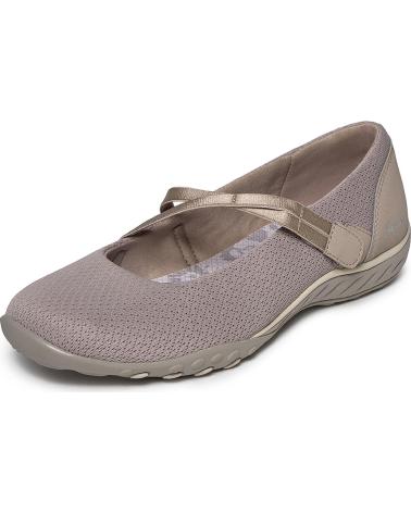 SKECHERS BAILARINA BREATHE-EASY 100771 TAUPE