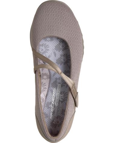 SKECHERS BAILARINA BREATHE-EASY 100771 TAUPE