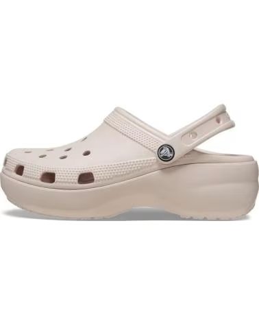 CROCS PLATFORM CLOG SANDALS 206750 NUDE