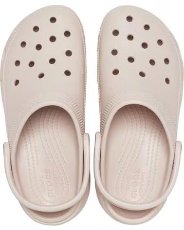 CROCS PLATFORM CLOG SANDALS 206750 NUDE