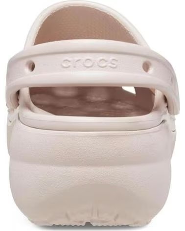CROCS PLATFORM CLOG SANDALS 206750 NUDE