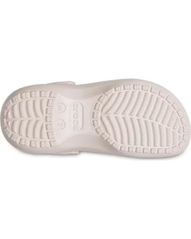 CROCS PLATFORM CLOG SANDALS 206750 NUDE