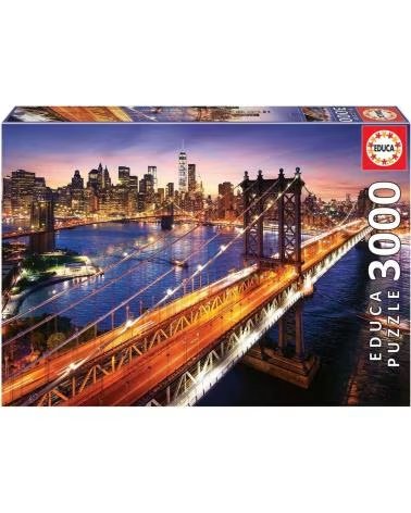 EDUCA MANHATTAN BRIDGE PUZZLE 3000 TEILE
