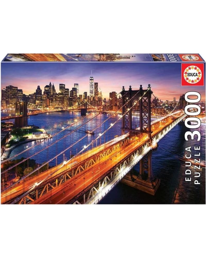 EDUCA MANHATTAN BRIDGE PUZZLE 3000 TEILE