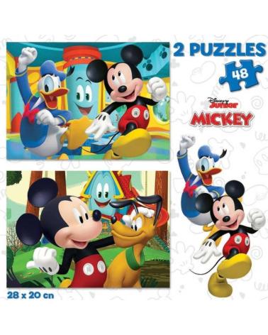 EDUCA SET DE 2 PUZZLES DISNEY MICKEY MOUSE EDUCA NAN