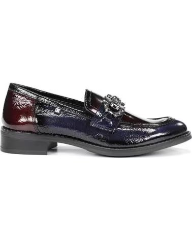 DORKING BY FLUCHOS HARVARD D9118 MOCASSINO VERNICE BLU SCURO BORDEAUX DONNA VARIOS COLORES