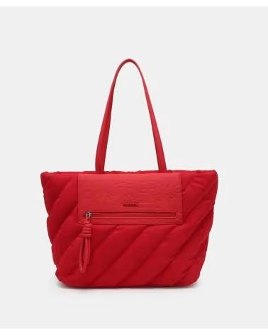 PEPE MOLL BOLSO TOTE ACOLCHADO — 261103 ROJO