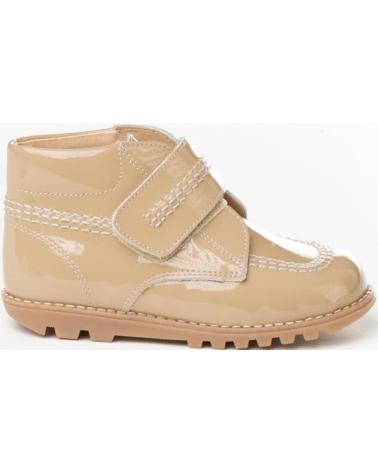 Chaussures pour Fille et Garçon ANGELITOS BOTIN PIEL 306 CAMEL