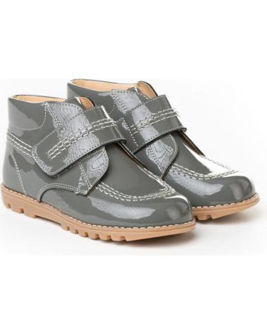 Stivaletti per Bambina e Bambino ANGELITOS BOTIN PIEL 306 GRIS