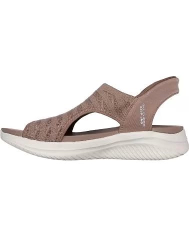 SKECHERS SLIP-INS SANDALEN 119805 TAUPE