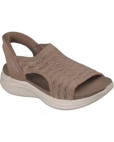 SKECHERS SLIP-INS SANDALEN 119805 TAUPE